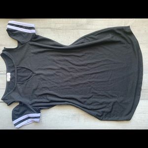 Black and white dress